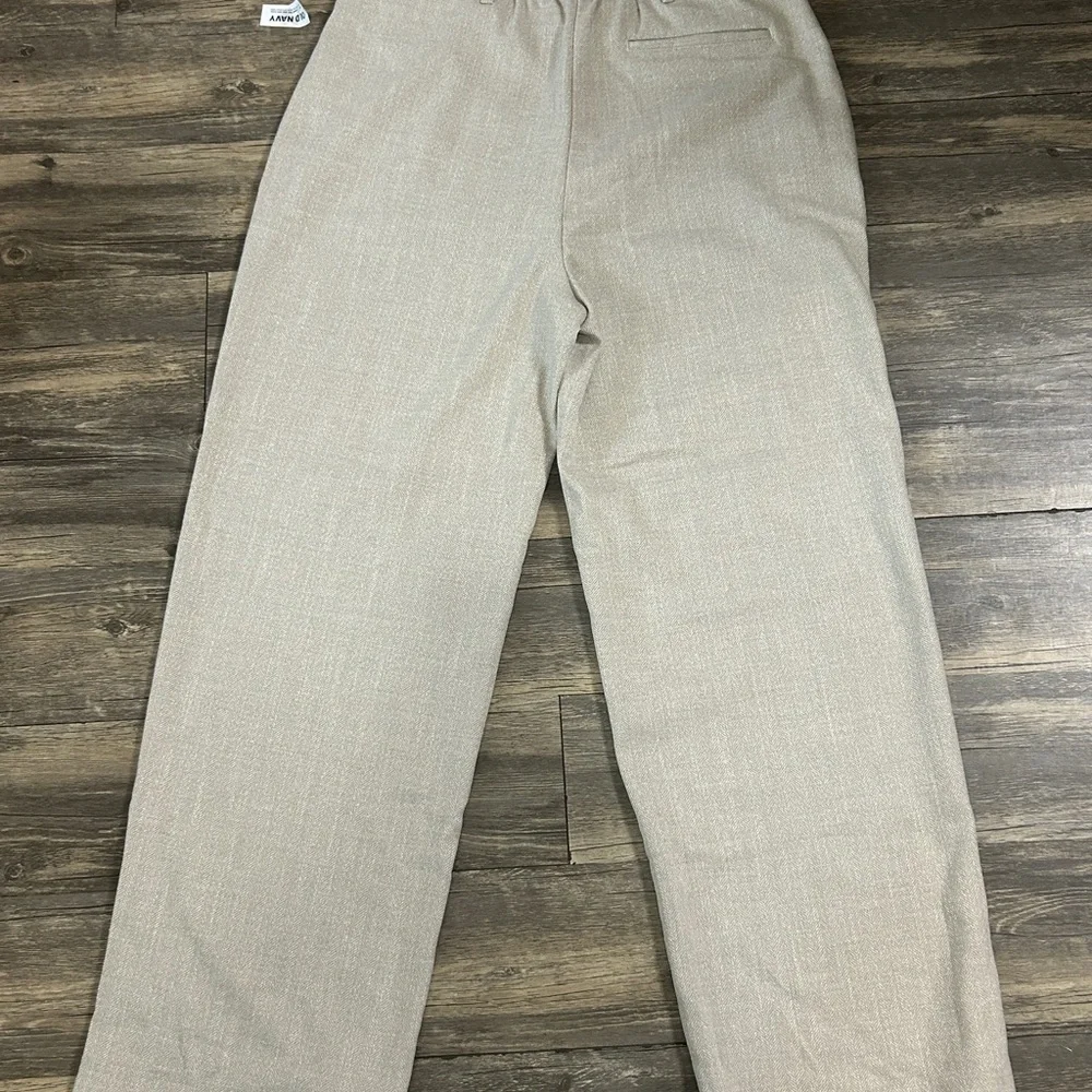 Old Navy Beige Herringbone Dress Pants – Women’s Size xl tall - Picture 3 of 7